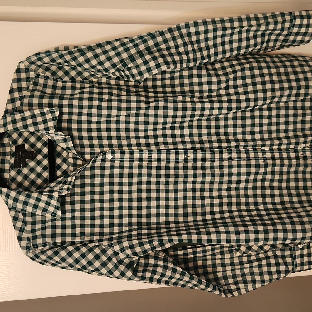 J.Crew classic gingham button down